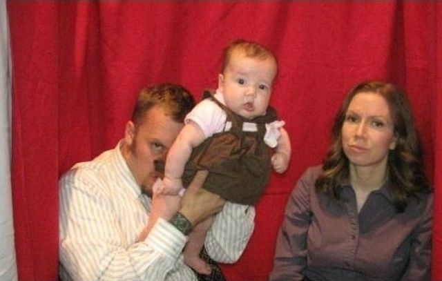 Shit Happens in der Fotokabine