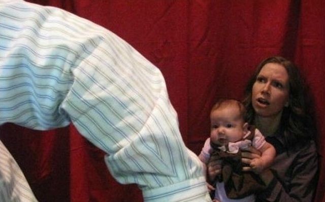 Shit Happens in der Fotokabine