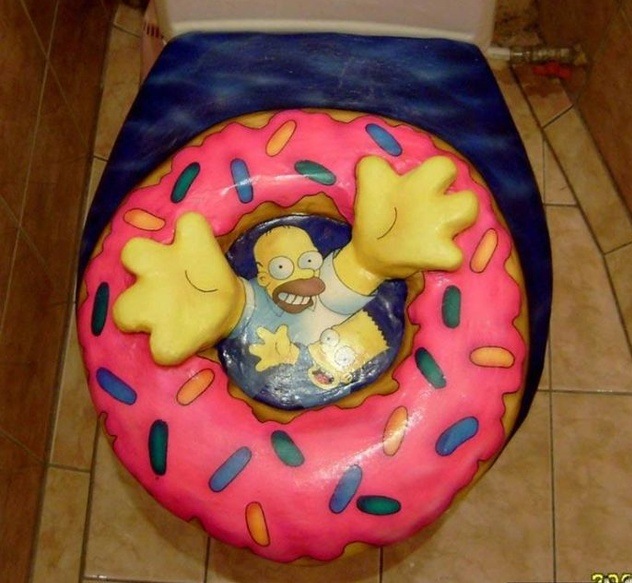 Simpsons - Klodeckel