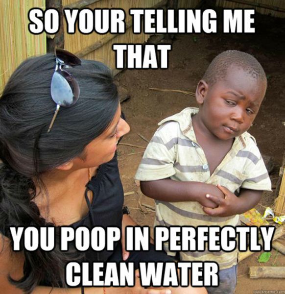 Skeptical Third World Kid