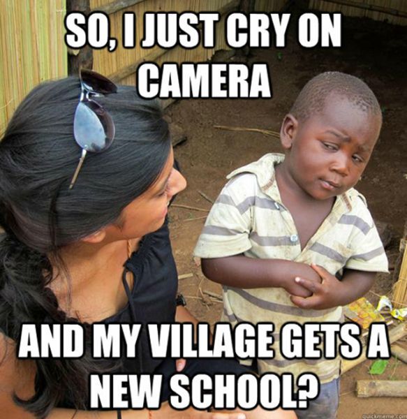 Skeptical Third World Kid
