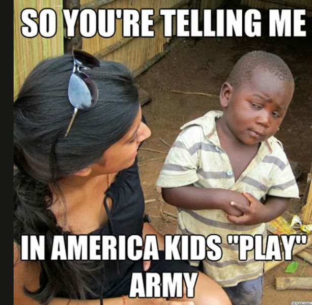 Skeptical Third World Kid
