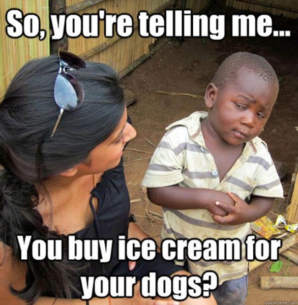 Skeptical Third World Kid