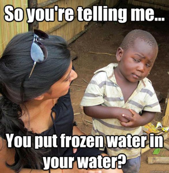 Skeptical Third World Kid
