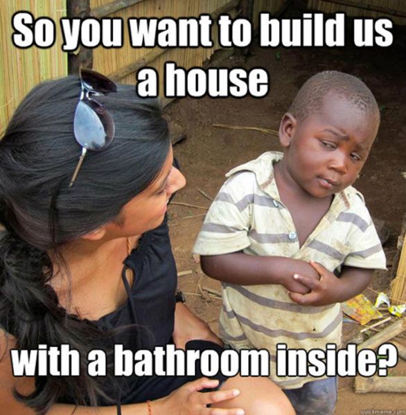 Skeptical Third World Kid