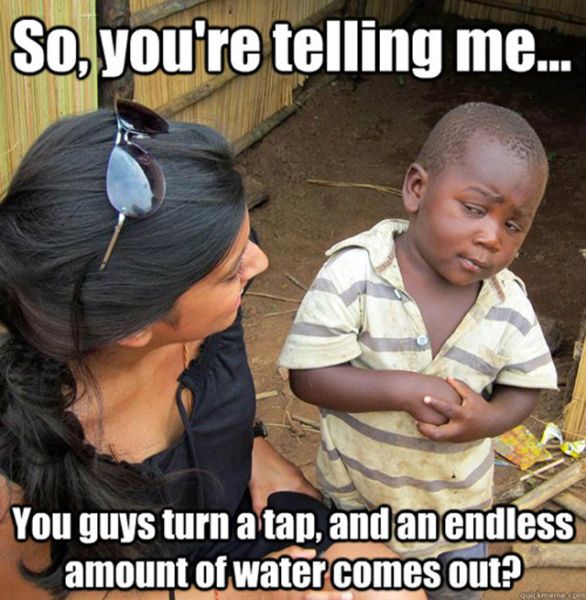 Skeptical Third World Kid