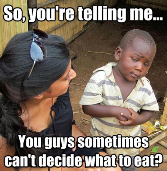 Skeptical Third World Kid