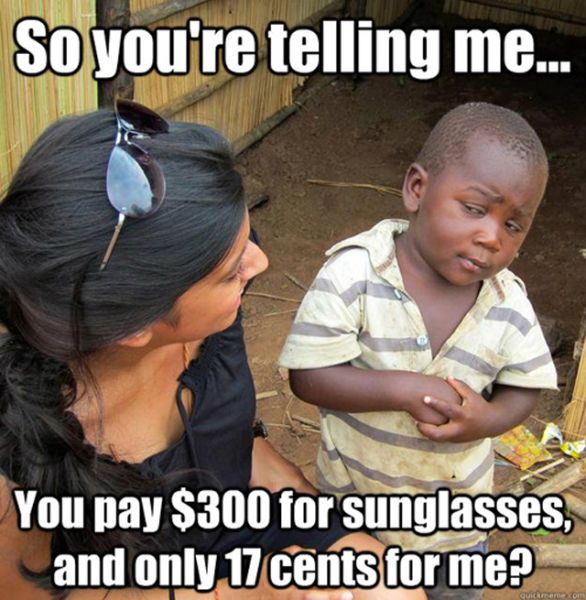Skeptical Third World Kid