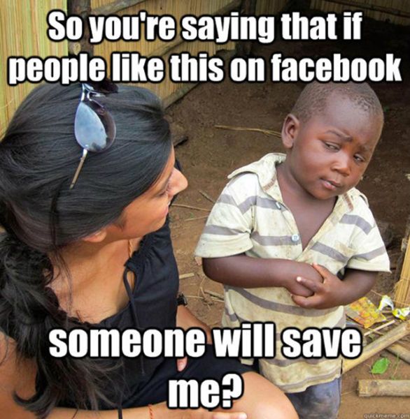 Skeptical Third World Kid