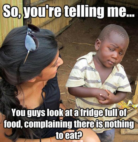 Skeptical Third World Kid