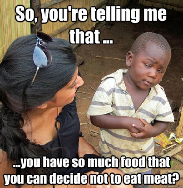 Skeptical Third World Kid