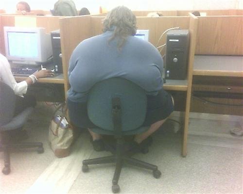 Titten auf dem Rücken