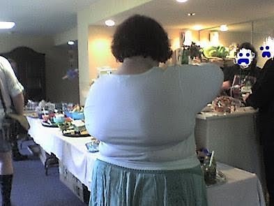 Titten auf dem Rücken