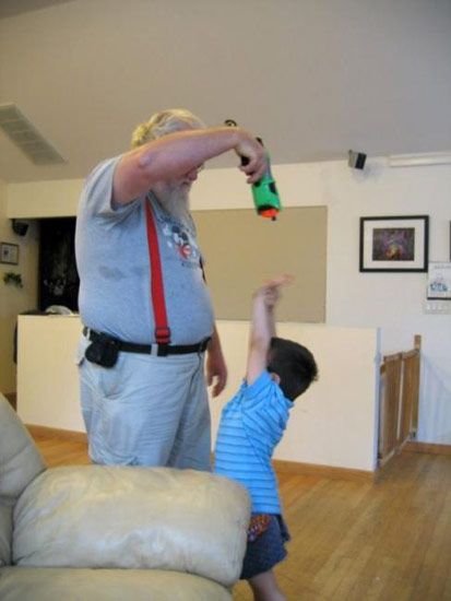 Weihnachtsmann ist auch ein Mensch