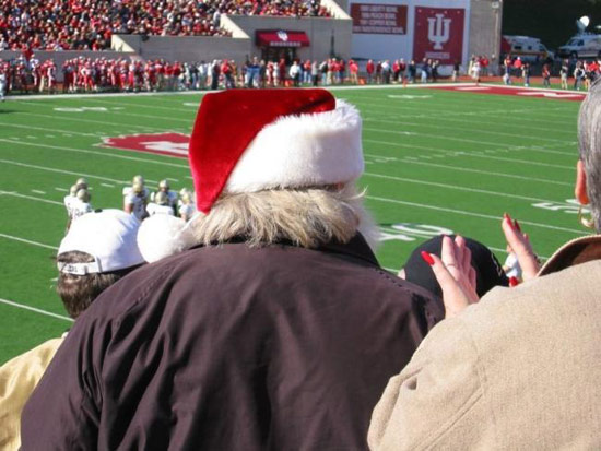 Weihnachtsmann ist auch ein Mensch