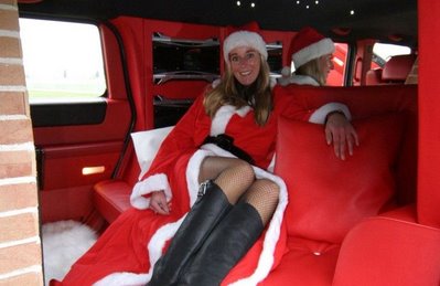 Weihnachtsmanns neuer Schlitten