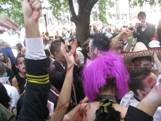 Zombie Walk in New York