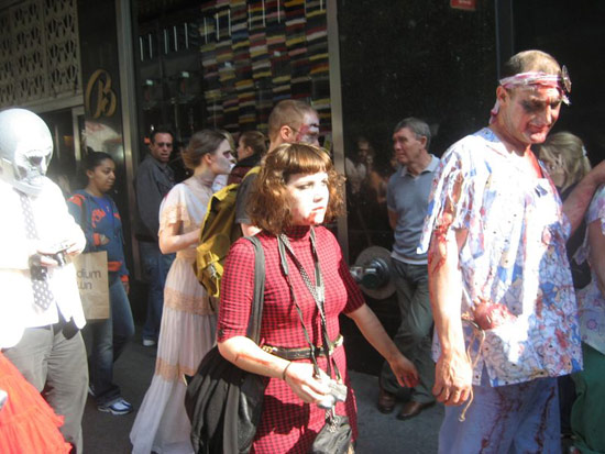 Zombie Walk in New York