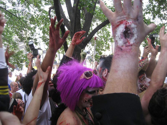 Zombie Walk in New York