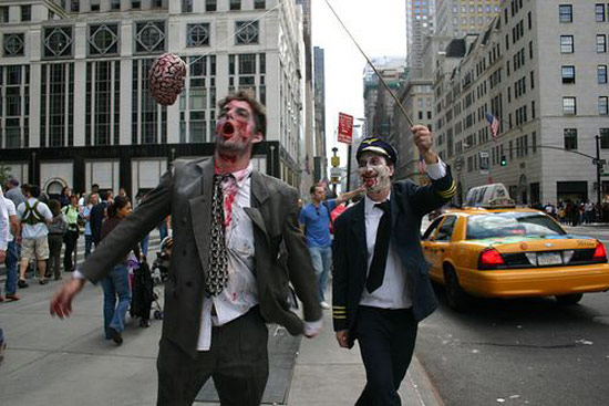 Zombie Walk in New York