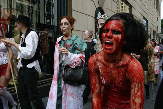 Zombie Walk in New York