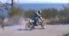 Motorrad Burnout
