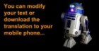 R2D2 Translator