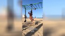 Am Strand abhängen