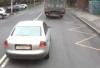 Autofahrer vs. LKW - Fahrer