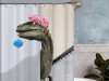 Dinosaurier Duschvorhang
