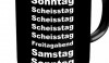Kaffeetasse - Scheisstag