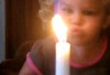 Kerze auspusten!