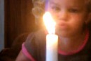 Kerze auspusten!