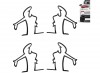 Lustige Autoaufkleber