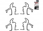 Lustige Autoaufkleber