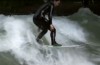 Surfen in München (Eisbach)
