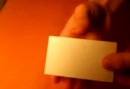 Trick mit der Visitenkarte