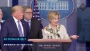 Trump bei  einer Pressekonferenz